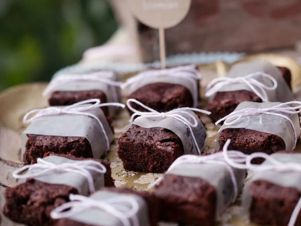 Weddings — brownies by The Crave Co