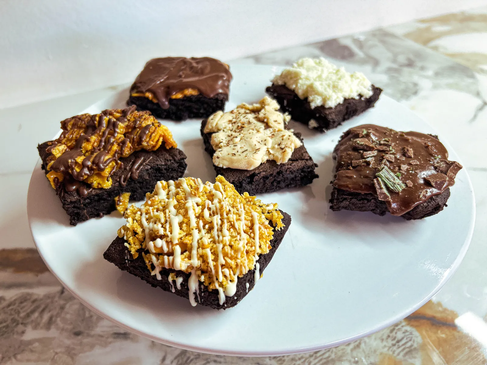 The Taster brownie box